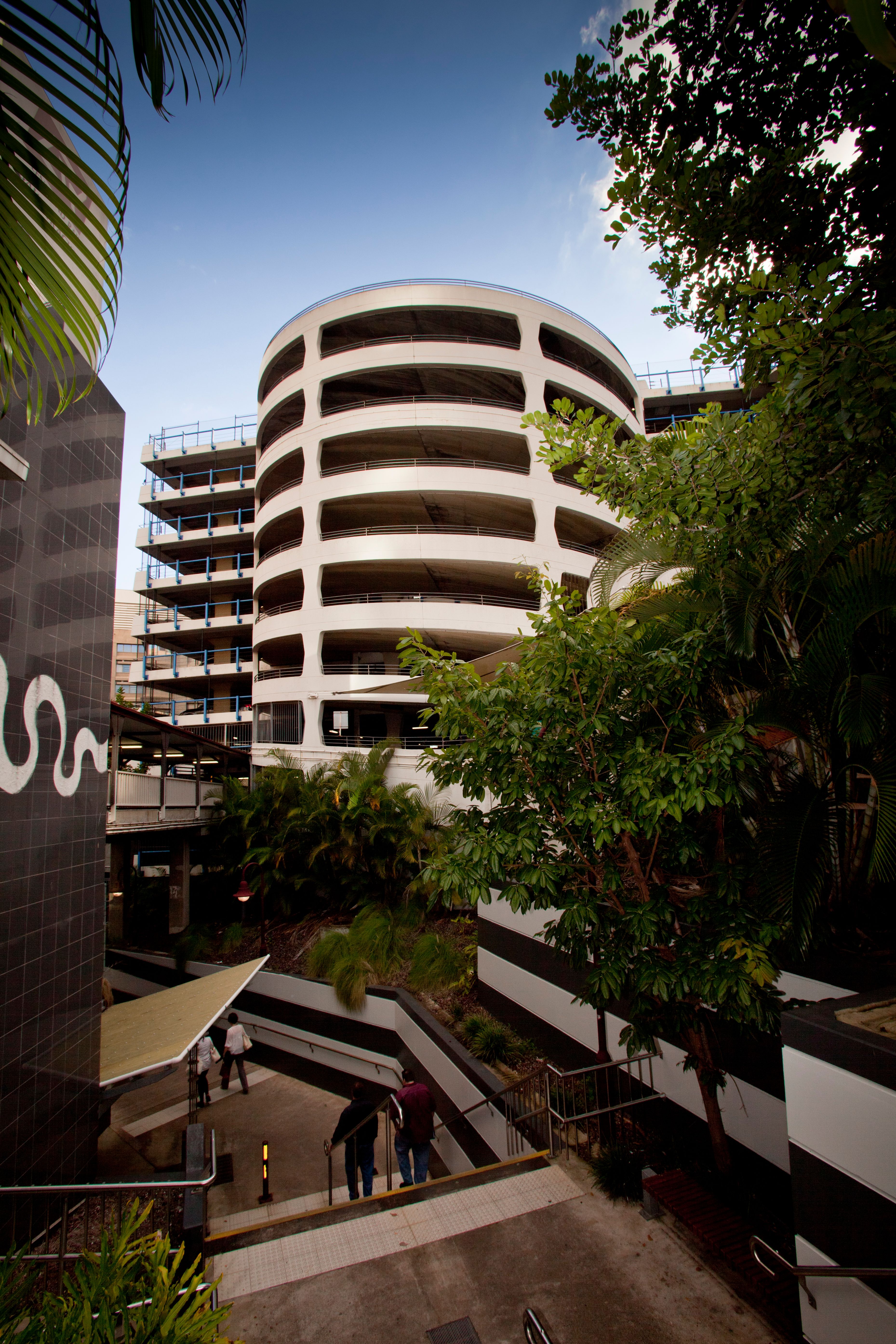 Not just a car park, but a beautiful public building in its own right, the Brisbane City Council car park on Wickham Terrace (built 1959-60) was a popular venue during Brisbane Open House 2019 Not just a car park, but a beautiful public building in its own right, the Brisbane City Council car park on Wickham Terrace (built 1959-60) was a popular venue during Brisbane Open House 2019